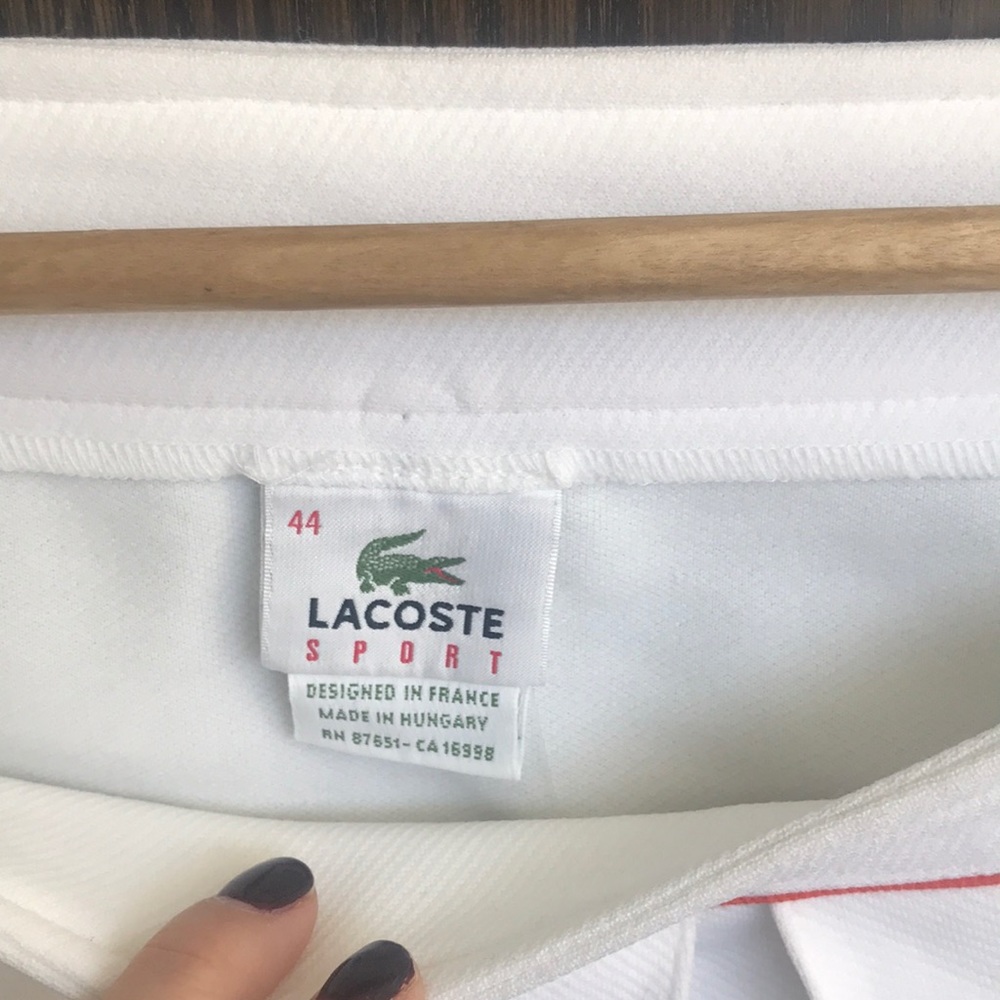 Lacoste Classic Tennis Skirt - 44 - Picture 3 of 8